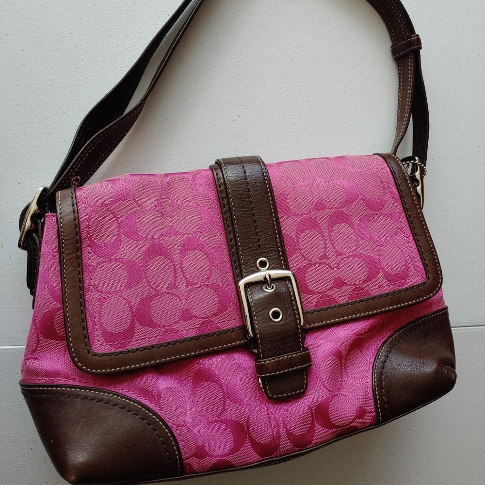 Pink Coach Purse
